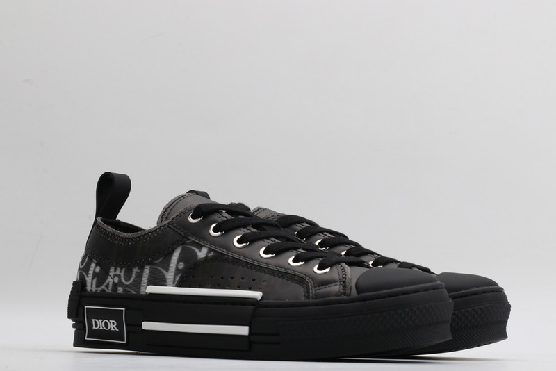 dio* x kaws b23 low-top sneakers in oblique 1012