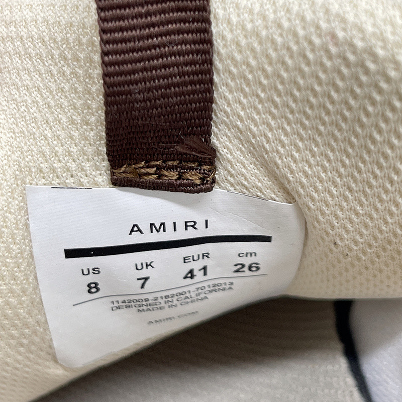 amiri bone runner low-top sneakers