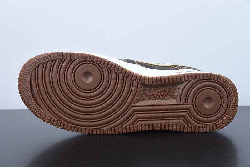 lvt x nike air force monogram damier azur
