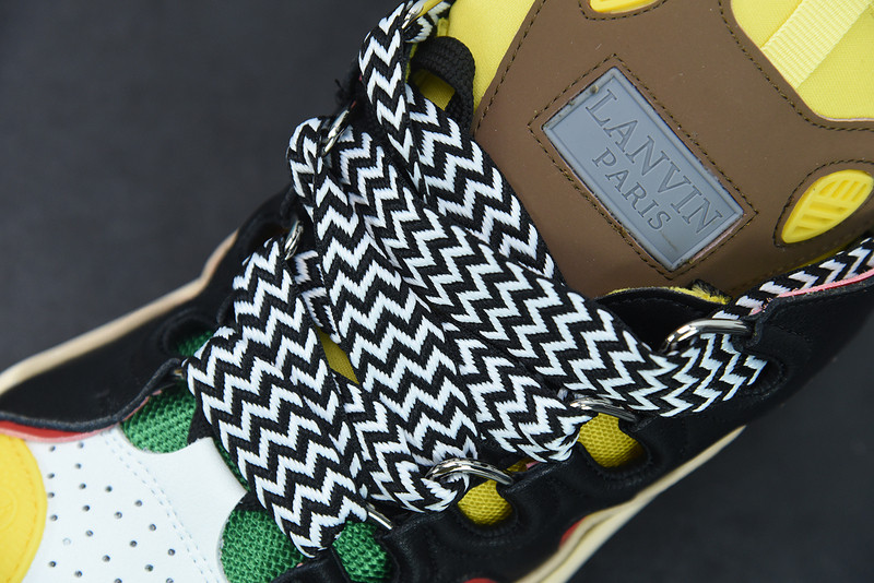 lanvin curb sneaker