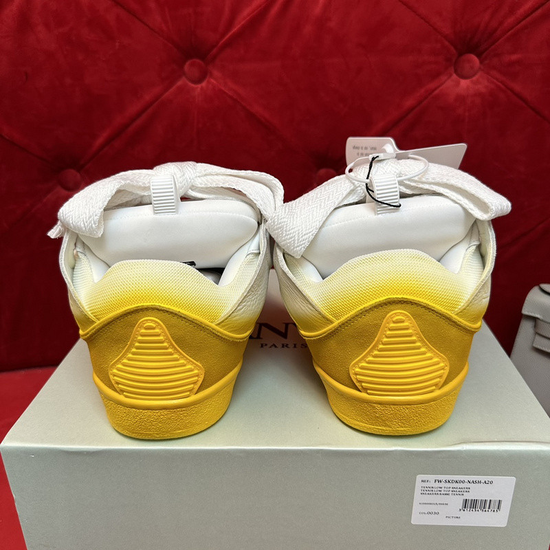 lanvin curb sneaker