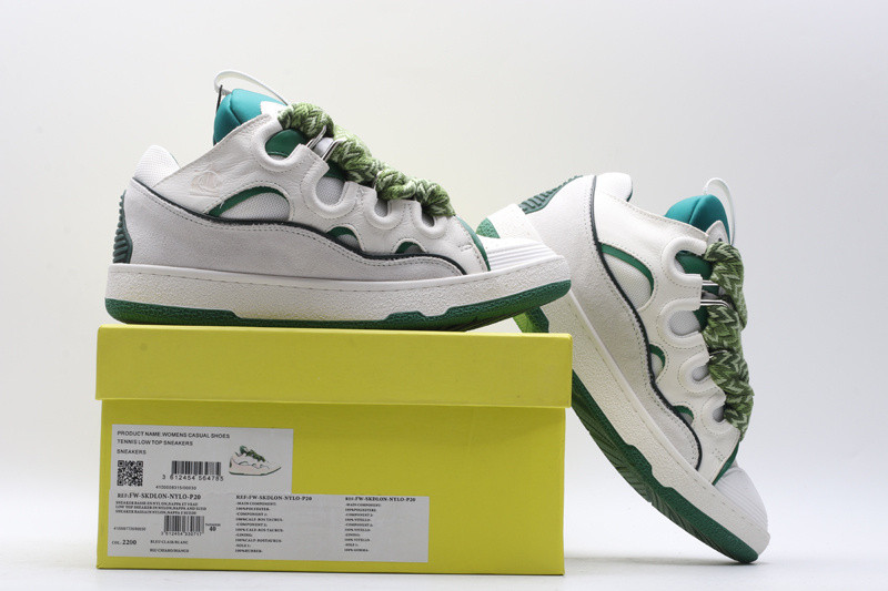 lanvin curb sneaker
