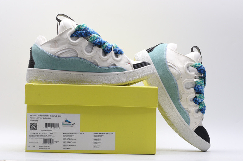 lanvin curb sneaker