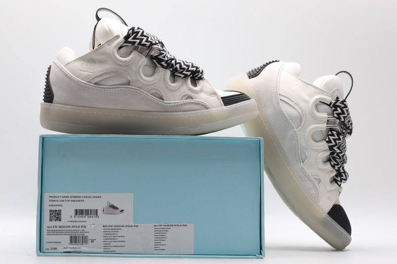 lanvin curb sneaker