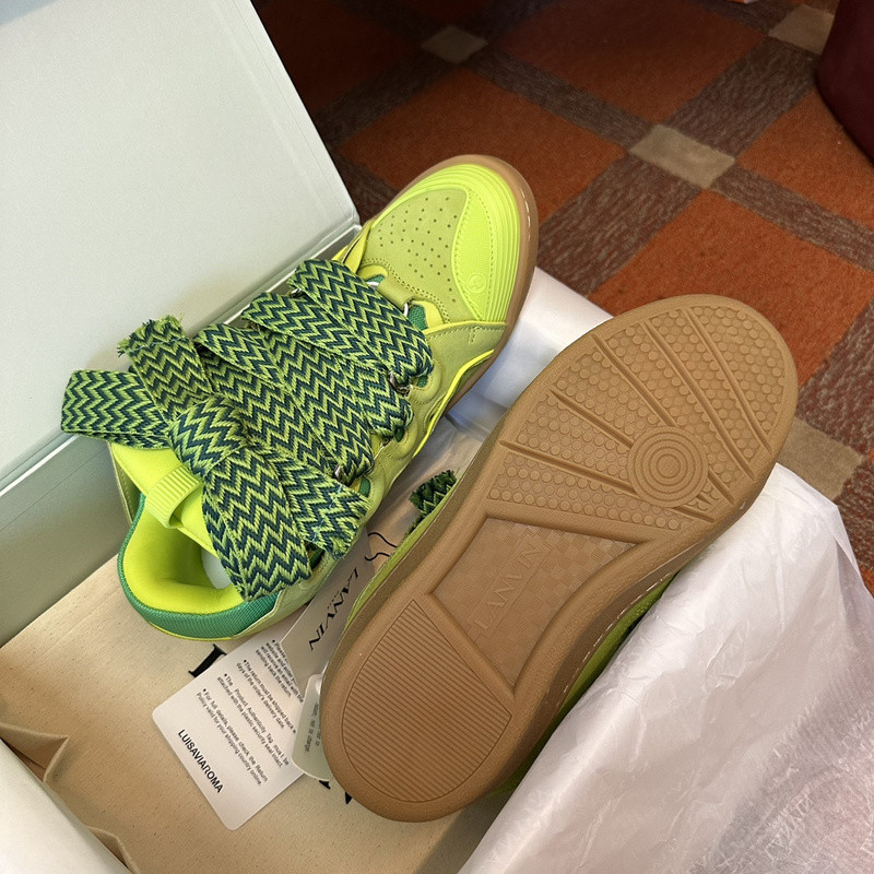 lanvin curb sneaker