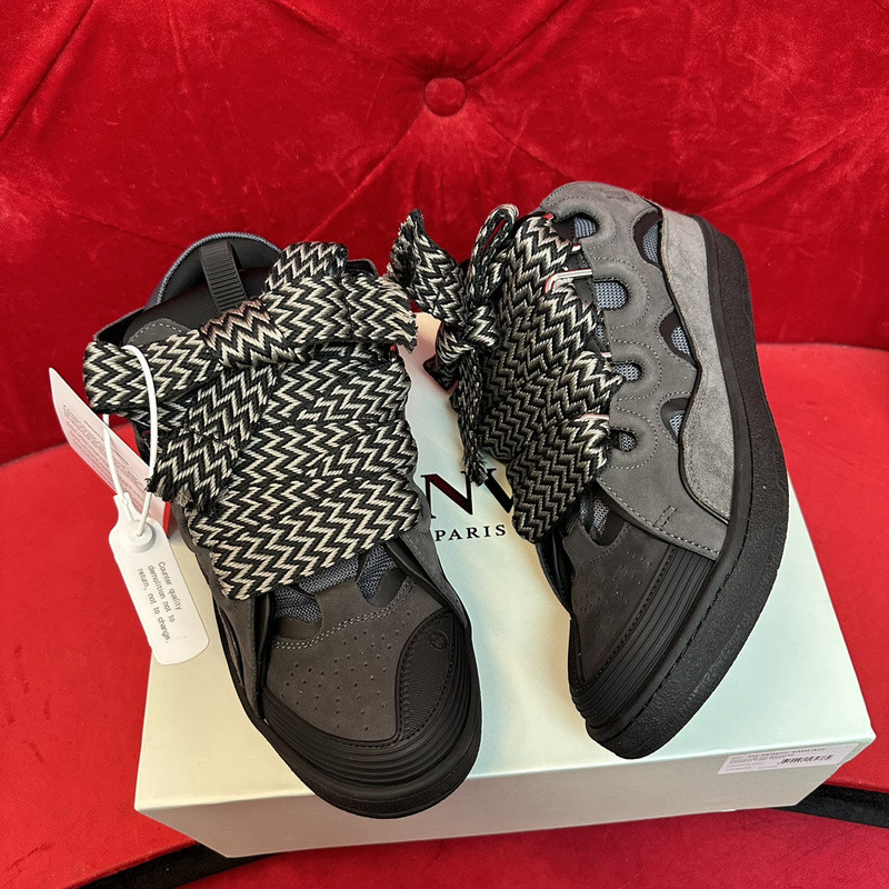lanvin curb sneaker