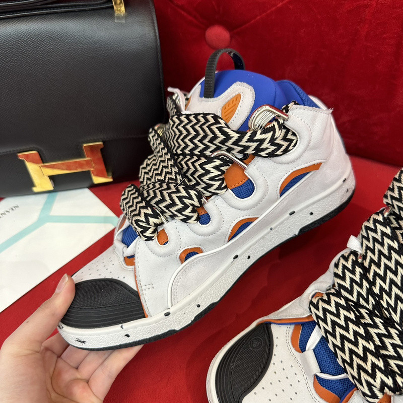 lanvin curb sneaker