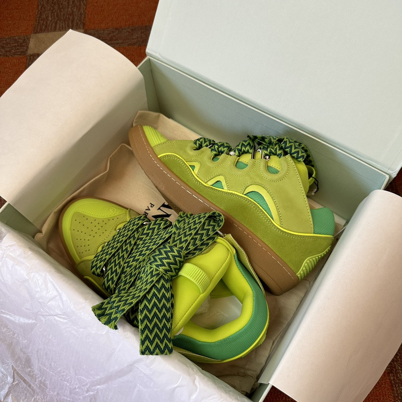 lanvin curb sneaker
