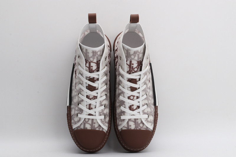 dio* b23 oblique high-top sneaker