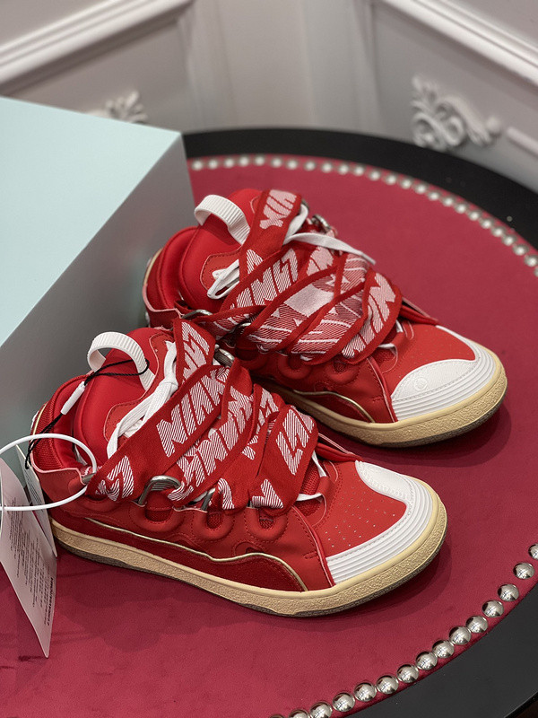 lanvin curb sneaker
