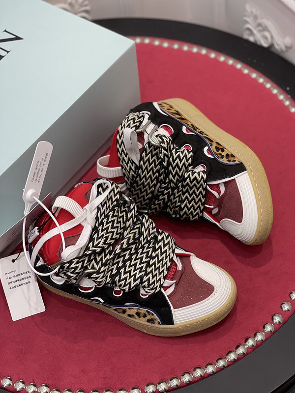 lanvin curb sneaker