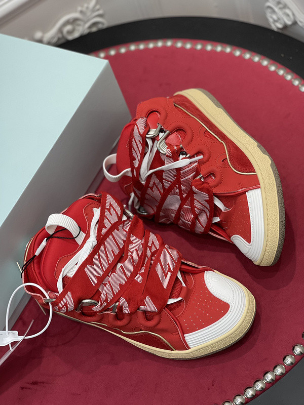 lanvin curb sneaker