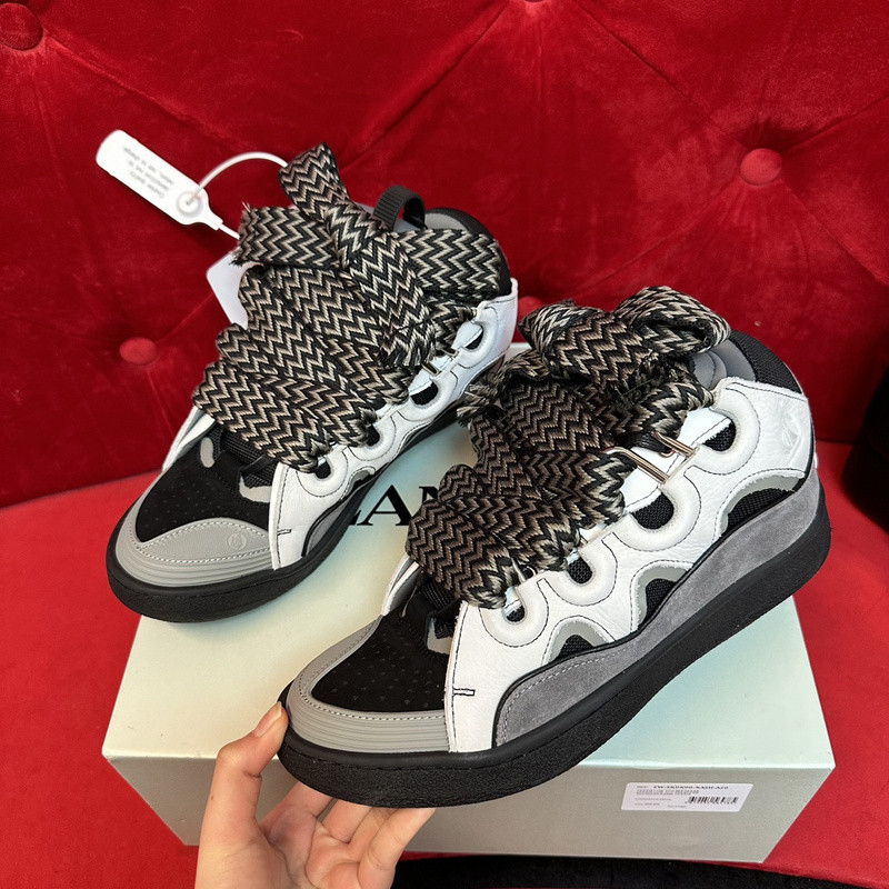 lanvin curb sneaker