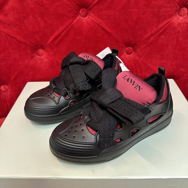 lanvin curb sneaker
