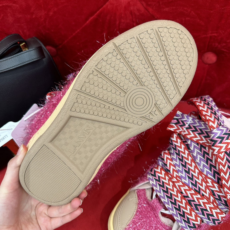 lanvin curb sneaker