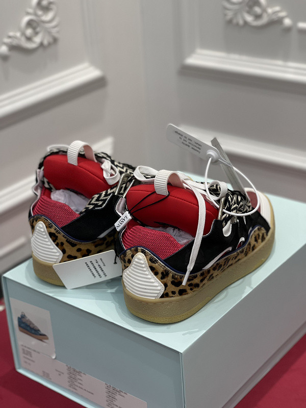 lanvin curb sneaker