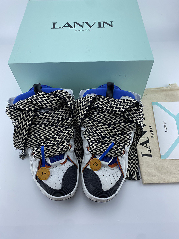 lanvin curb sneaker
