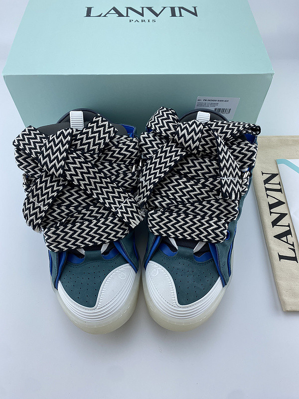 lanvin curb sneaker